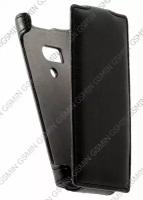 Кожаный чехол для Sony Xperia Acro S / LT26w Armor Case (Черный)