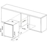 Встраиваемая посудомоечная машина Indesit DIC 3B+16 A