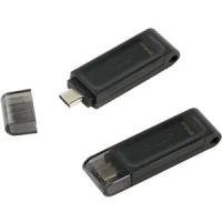 Флешка KINGSTON DataTraveler 70 DT70/64GB 64 Гб Black