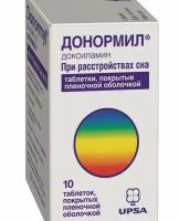 Донормил таблетки п/о плен. 15мг 10шт