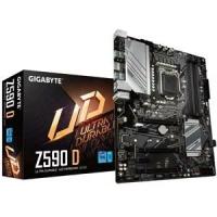 GIGABYTE М.пл. Gigabyte Z590 D (rev. 1.0) (LGA1200/Z590/4xDDR4/3xPCI-Ex16/2xPCI-Ex1/2xM.2/SB7.1/GLAN/USB3.1/DisplayPort/ATX) RET #Z590 D