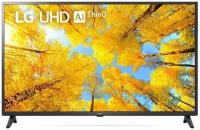 43" Телевизор LG 43UQ75006LF, черный