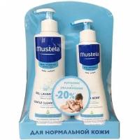 MUSTELA Бебе набор Купание и увлажнение