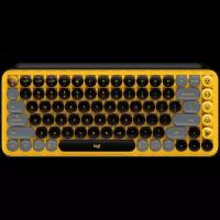 Клавиатура Logitech POP Keys Wireless Keyboard Blast Yellow 920-010716