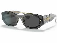 Versace Солнцезащитные очки Versace VE2235 100287 Transparent Dark Grey [VE2235 100287]