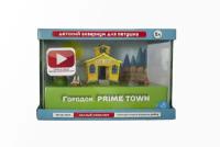 Аквариум д/петушка 5л Prime Town 240*160*140 городок детский укомплект