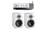 Proektor74 Комплект Стерео Dali Oberon 3 White + Leak Stereo 130 Silver