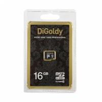 Карта памяти DIGOLDY microSDHC 16GB Class10