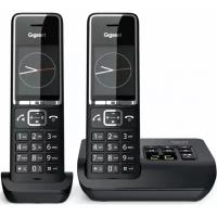 Siemens Gigaset Телефон Радиотелефон DECT GIGASET COMFORT 550A DUO RUS черный