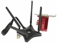 Сетевая карта Wi-Fi ASUS Сетевая карта Wi-Fi 2.1Гбит/сек. ASUS PCE-AC88 802.11a/b/g/n/ac (PCI-E x1) (ret)