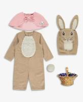 Карнавальный костюм кролика Питера Dress Up Peter Rabbit для детей 6-8 лет (бежевый)