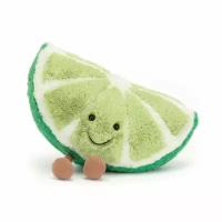 Мягкая игрушка Jellycat Amuseable Slice Of Lime в виде лайма