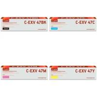 C-EXV47Y Тонер-картридж EasyPrint LC-EXV47Y для Canon iR ADVANCE C250/255/350/351/355 (21500 стр.) желтый