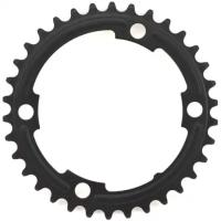 Передняя звезда SHIMANO 105, для FC-5800, 34T-MA для 50-34T, цвет черный