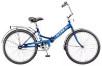 Городской велосипед STELS Pilot 710 24 Z010 синий 16" рама