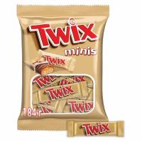 Шоколадные батончики TWIX "Minis", 184 г, 2263 В комплекте: 3шт