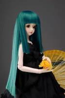 Парик Dollmore Cleopatra Long Wig Carrot (Клеопатра размер 7-8 Морковный для кукол Доллмор)