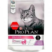 Purina Pro Plan Delicate сухой корм для кошек с чувствительным пищеварением и привередливых к еде с ягненком - 3 кг