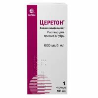 Церетон раствор для приема внутрь 120мг/мл 100мл+Пипетка дозирующая+Адаптер