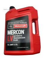 масло трансмиссионное motorcraft mercon-lv 4,73 л xt105q3lv