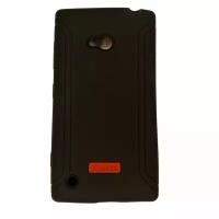 Чехол-накладка для Nokia Lumia 720 силиконовая (Цвет: черный)