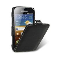 Чехол Melkco для Samsung Galaxy Ace 2 i8160 Leather Case Jacka Type (Black LC) (50020)