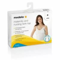 Майка-топ Medela (Медела) бесшовная для кормящих р.M белый