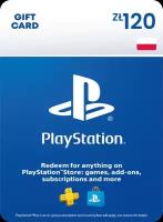 Пополнение счета PlayStation Store на 120 PLN (zl) / Gift Card (Польша)