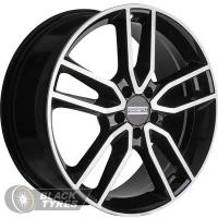 Диск колесный Fondmetal Koros 7.5x17/5x112 D66.5 ET36 Black glossy machined