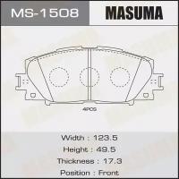 Колодки тормозные Toyota Yaris/Vitz (P9, P13) 05-; Prius 09- передние MASUMA