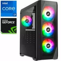 Компьютер PRO-1214997 Intel Core i7-11700K 3600МГц, Intel B560, 64Гб DDR4 3200МГц, NVIDIA GeForce GT 740 4Гб, HDD 4Тб, 500Вт, Midi-Tower