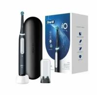 Электрическая зубная щетка Oral B iO Series 4 с насадкой Ultimate Clean, черный