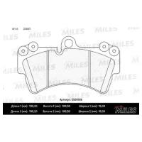 Колодки тормозные (Смесь CERAMIC) AUDI Q7/VOLKSWAGEN TOUAREG/PORCSHE CAYENNE 02 R18 передние (TRW GDB1548) E500106 MILES E500106