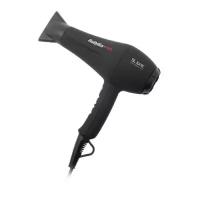 Фен BABYLISS SL Ionic, Soft Touch, черный, 1800Вт, ионизация, 1 насадка