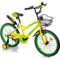 Детский велосипед MOBILE KID Slender 20", Yellow Green