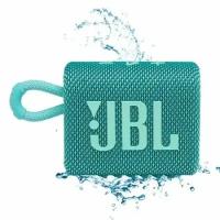 Портативная акустическая система JBL Go 3, зеленая