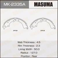 Колодки тормозные барабанные Masuma MK-2335A