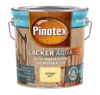 Лакна водной основе Pinotex Lacker Aqua 10 для мебели и стен матовый 2,7 л