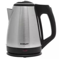 Чайник SCARLETT SC-EK21S25, 1.5 л, 1350 Вт, закрытый нагревательный элемент, сталь, SC - EK21S25