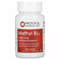 Protocol for Life Balance, Methyl B12, 1,000 mcg, 100 Lozenges