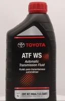 Трансмиссионное масло - TOYOTA ATF WS (0,946л) Арт. 00289ATFWS