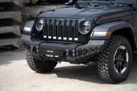 Бампер силовой передний BMS PRO-Line для Jeep Wrangler JL 2018-2023