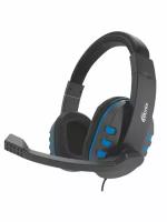 Наушники Ritmix RH-555M Gaming Blue