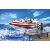 Конструктор Playmobil Спорт 70744 Гонщик на скоростном катере