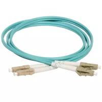 Патч-корд оптический (optic patch cord) LC/UPC-LC/UPC MM 50/125мкм OM3 многомодовый (duplex) 5 м