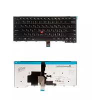 Keyboard / Клавиатура ZeepDeep для ноутбука Lenovo ThinkPad T440, T440P, T440S, T450, T450s, T431s, E431, T460, L440, L450, L460 черная с подсветкой