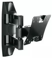 Кронштейн для телевизора Holder LCDS-5065 черный 19"-32" макс.30кг настенный поворот и наклон