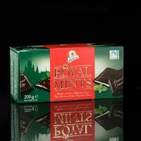 Шоколад с мятной начинкой пластинками Royal Thins Mints, 200 г