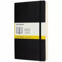 Блокнот Moleskine Classic Soft Expanded Large, 200 листов, в клетку, 13 х 21 см, черный