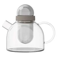 Заварочный чайник Kiss Kiss Fish Boogie Woogie Teapot 800ml Grey TEAP02-U